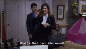 I tell my wife, 'i got a tough day at work today. Kathryn Hahn Parks And Recreation Gif Allears Net