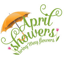 April showers bring may flowers coloring page. April Showers Bring May Flowers Design Stock Vector Illustration Of Tulips Color 49885310