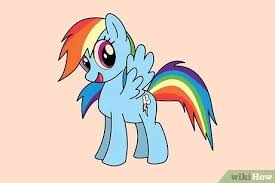 Cara mengcopy gambar dari pdf ke word; 4 Ways To Draw Rainbow Dash Wikihow