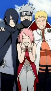 Tim 7 Dewasa Di 2020 Animasi Naruto Uzumaki Gambar Anime