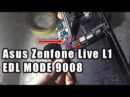 Asus Zenfone Live L1 Za550kl Edl Mode 9008 Test Point Youtube