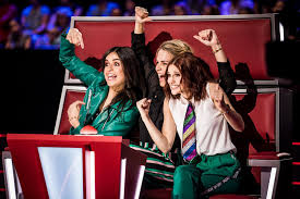 The first broadcast took place on 5 september 2014 on vtm. Sean Dhondt Gers Pardoel Laura The Voice Kids Vtm Facebook