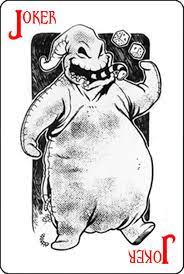 Finkelstein jack skellington the nightmare before christmas: Oogie Boogie Card Halloween Coloring Pages Drawings Oogie Boogie