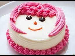 Girl Cartoon Cake – Bake Villa