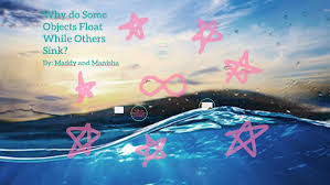 some objects float while others sink