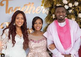 A day in white satin for daughter of rock legend. All The Fabulous Photos From John Dumelo S Wedding Ameyaw Debrah