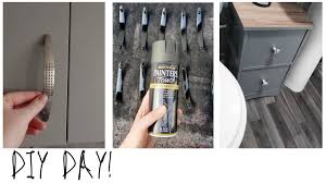 What are the pros and cons of spray paint vs. Rustoleum Matt Black Spray Paint Grey Wood Paint Diy Lockdown Miss Moogle Youtube