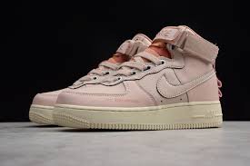 Women S Nike Air Force 1 High Utility Particle Beige Terra Blush Lt Cream Aj7311 200 Nike Air Force Nike Nike Air