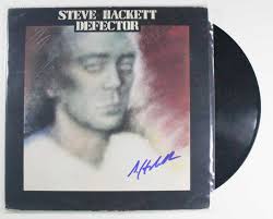 Steve Hackett Signed Autographed "defector" Record Album