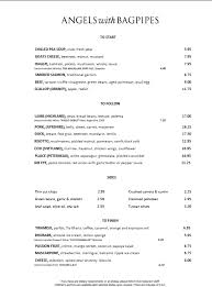 A La Carte Menu Whisky Sauce Aged Parmesan Stuffed Mushrooms