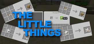 Check spelling or type a new query. The Little Things Uncrafted Bedrock 1 16 Realms Support Minecraft Mod