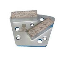 16/20 Soft Bond Trapezoid Diamond Grinding Shoe for Concrete Prep  Diamatic/Sase