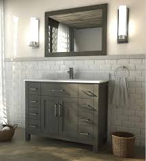 Ctrl + f to find your scenario. Studio Bathe Kelly 42 Inch French Gray Finish Bathroom Vanity Solid Hardwood Construction