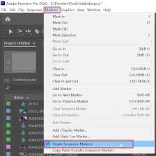 The bad there's no undo/redo. Solved How Do I Attach Markers To Clips So They Move Toge Adobe Support Community 11273577