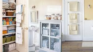 Installing a curtain over your closet is a simple alternative to installing doors. 13 Bathroom Closet Organization Ideas Youtube