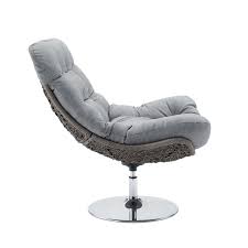 This chair is constructed of a strong steel frame wrapped in resin wicker. Brighton Wicker Rattan Outdoor Patio Swivel Lounge Chair Contemporary Modern Furniture Modway