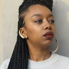 Modèles de coiffures tresses africaines. Cheveux Crepus 2018 Coupes De Cheveux Crepus
