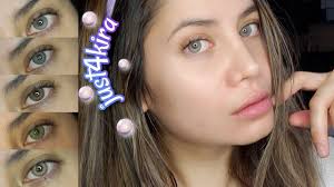 Just4Kira Contacts Review *HAUL* (ON BROWN EYES)