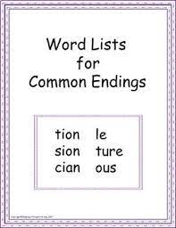 Kindergarten word decoding practice worksheets assessments. This Is Simply A List Of Words With Common Endings That Are Not Phonetically Friendly Tion Sion Cian Le Ture Ous Pos Word List Phonics Words Ture Words