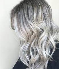 Pin By Skylee Llewelyn On Ombre Balayage Silver Blonde Hair White Blonde Hair Balayage Hair