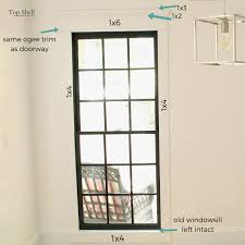 My window trim did not go up according to architect's spec, which called for 1x pvc trim capped with white flashing. How To Measure For Craftsman Trim Before Ripping Anything Out Top Shelf Diy