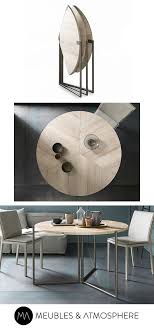 Table Ronde Pliante Boulogne Meubles Et Atmosphere Table Ronde Pliante Table Ronde Bois Mobilier De Salon