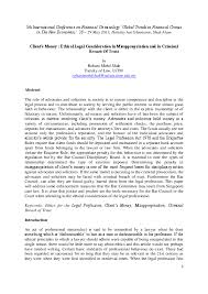 Business etiquette is important because it creates a professional, mutually respectful atmosphere. Pdf Ethical Legal Consideration In Misappropriation And In Criminal Breach Of Trust By Rohani Mohd Shah Rohani Mohd Shah Academia Edu
