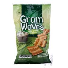 Multigrain Chips Grainwaves Sour Cream Chives 150g Shop New Zealand Multigrain Chips Sour Cream Chives Chips