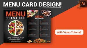 Download icons in all formats or edit them for your designs. Restaurant Menu Card Design With Video Tutorial On Behance