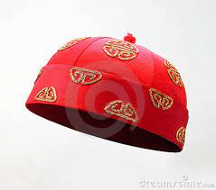 Traditional Chinese Cap Chinese Hat Red Hat Society Chinese New Year Crafts