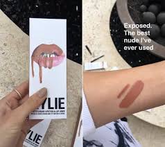 Getty images jenner has been baring it all in more ways than one recently, as she also showed off her skin sans filters while. Kylie Cosmetics Exposed Liquid Lipstick Dupes All In The Blush