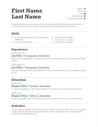 This Modern Resume Or Cv Puts Your Skills First And Also Shows Off Your Experience And Education Fee Cover Letter For Resume Resume Design Inspiration Resume