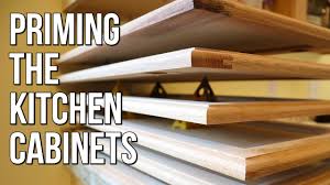 priming the kitchen cabinets budget