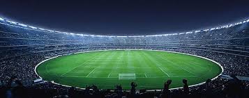 Football field with stadium lights. Millions Of Png Images Backgrounds And Vectors For Free Download Pngtree Football Stadiums Background Stadium