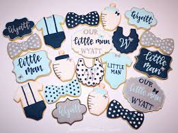 Little Man Cookies Navy Blue Gray Bow Ties Baby Shower Bow Tie Baby Shower Trendy Baby Shower Ideas Baby Bowtie