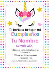 Encontraras imágenes para que realices una excelente fiesta con la temática que le encanta a tu hijo/a. Las Mejores Invitaciones De Baby Shower De Unicornio Para Editar 2020