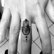 Tattoo on top of finger. 145 Cute And Discreet Finger Tattoos Designs