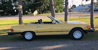 Image result for Sahara Yellow 1980 Mercedes