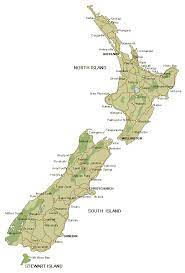 Festland neuseeland) bezeichneten hauptinseln werden durch die an der schmalsten stelle 23 km breite cookstraße voneinander getrennt. Neuseeland Karte Banz Tours And Rentals Ltd