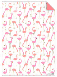 Papier a lettres roses roses. Papier Cadeau Flamant Rose Imprime Recto Verso Meri Meri Achat