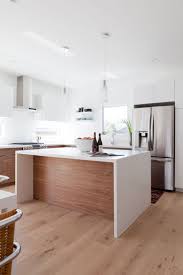 Wood Lowers White Uppers Beautiful Timeless Kitchen Verity Jayne White Contemporary Kitchen Kitchen Design Modern Kitchen Design
