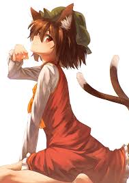 chen 1843178 zerochan アニメの女の子猫 かわいいアニメの壁紙 東方 橙