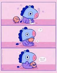 Colar ajustável mascote suga, shooky, bangtan boys, bts21. J Hope Suga And Bts21 Image 6061810 On Favim Com