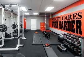Nobody Cares Work Harder Motivational Gym Wall Decal Etsy Home Gym Flooring Home Gym Decor Home Gym Basement