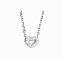 Brilliance Heart Hollow Necklace