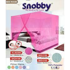 Memiliki peran yang beragam dapat membuat pensil ini semakin digemari. Kelambu Kotak Anti Nyamuk Merk Snobby 180x200x150 Cm Shopee Indonesia