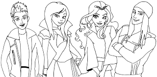 Each printable highlights a word that starts. Descendants Coloring Pages Disney At Getdrawings Com Free Coloring Home