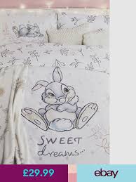 Disney S Bambi Thumper Rabbit Duvet Covers Ebay Home Furniture Diy Disney Girls Room Bambi And Thumper Bambi