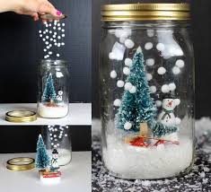 Winterdeko Basteln Einmachglas Mit Tannenbaum Und Schneemann Kunstlicher Schnee Winterdeko Basteln Weihnachtsdeko Selber Basteln Kreativ