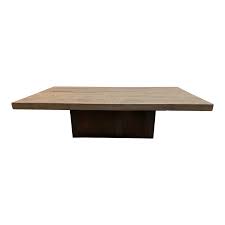 The oak pieces used to build this restoration hardware coffee table were reclaimed from old russian buildings. Restoration Hardware Theo Eichholtz Reclaimed Russian Oak Plinth Coffee Table Chairish
